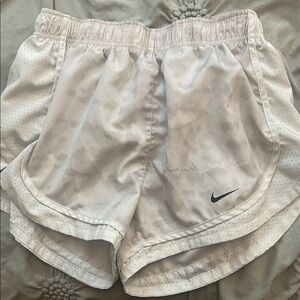 Nike Women's Light Gray Athletic Shorts